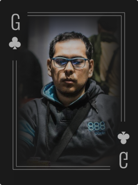 Gustavo, Spanish-speaking poker coach from Mexico City with 15 years of experience in $100 Spins
