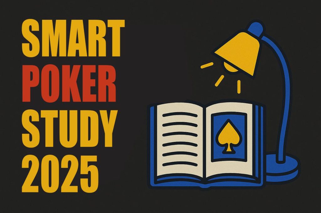 How to Study Poker Effectively in 2025 (Without Burning Out)